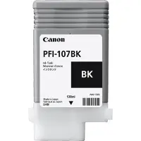 Canon PFI-107 -mustesäiliö, 130 ml, musta