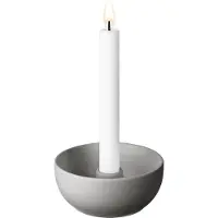 Scandi Living Valley kynttilänjalka Ø12 cm Harmaa