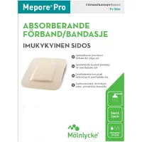 Mepore Pro 9x10cm haavasidos, suihkunkestävä 5kpl