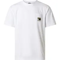 The North Face Paita 'Mountain' ecru / khaki / musta / valkoinen