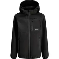 Jack & Jones Junior Välikausitakki 'JJTheo' musta / valkoinen