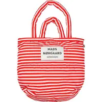 Mads nørgaard Light Ripstop Pillow Bag Aop - Red - ONE SIZE