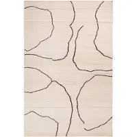 Ferm Living , Käsinkudottu Matto Juutti Gesso Off-White 200x300 cm