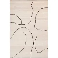 Ferm Living Käsinkudottu Matto Juutti Gesso Off-White 170x240 cm