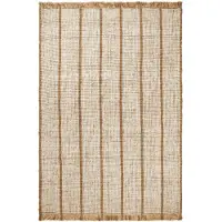Ferm Living Athens Käsin kudottu juuttimatto 200x300 cm - Natural/Off-white