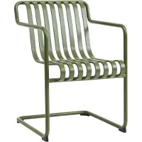 HAY Palissade Cantilever Dining käsinojatuoli Oliivi
