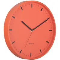 Karlsson seinäkello Cool Retro bright orange KA6071OR
