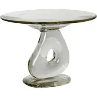 Ferm Living Damo lasinen keskiosa vati Ø21 cm Kirkas