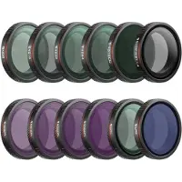 FreeWell Filter Set for Osmo Nano Mega Kit - 12 pcs