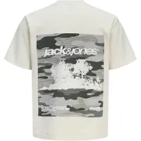 Jack & Jones Paita 'JCOBREEZE' tummansininen / pastellinkeltainen / harmaa / musta