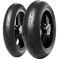 Pirelli DIABLO ROSSO IV CORSA 190/55ZR17 TL, Maantiekrengas takana