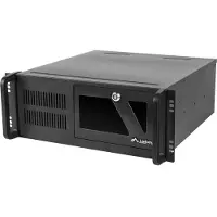 Lanberg SC01-4504-10B, Teline ( 4U ), Musta, 3 tuuletin(ta), HDD, HDD