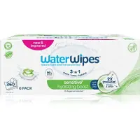 WaterWipes Hydrating Clean virkistävät kosteuspyyhkeet 6x60 kpl