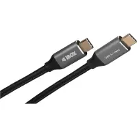 IBox I-BOX USB C/USB C, 1 m USB cable 3.2 Gen 2 (3.1 Gen 2) Black