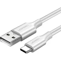 UGREEN Kullattu USB-C-kaapeli 2m Valkoinen