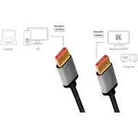 Logilink DisplayPort 1.4 M/M 1.0m czarno-szary