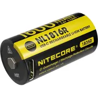 Nitecore Patteri NC-NL1816R; 3,6 V; 1,6 Ah