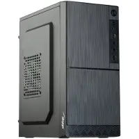 Akyga Keskusyksikkö Micro Tower - - AK35BK - Musta - 2 kpl USB 2.0 - Jopa 250 mm näytönohjain