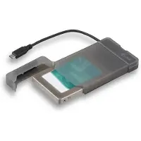 I-Tec MySafe Easy C31MYSAFEU313 2,5" HDD/SSD-ulkoisen aseman kotelo, 1-paikkainen, USB 3.2 Gen 2, USB-C, SATA 6 Gb/s, musta