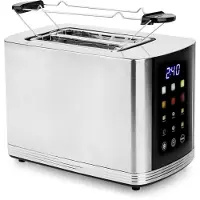 Emerio - Leivänpaahdin 2 viipaletta 800W Ruostumaton teräs