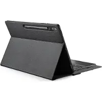 DUX Bluetooth-näppäimistön kotelo (TK-sarja) Samsung Tab S9 Ultra - Musta