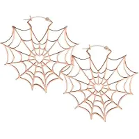 Wildcat Heartweb Hoops<!--63da4cbd6b59f--> - Ruusukultainen metalli
