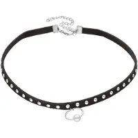 Wildcat Ring of O Studded Choker -kaulakoru