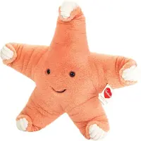 Teddy HERMANN® Starfish Fluffy 40 Cm - Orange - ONE SIZE