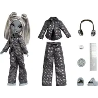 Rainbow High Shadow High Muotinukke Girls Night Luna, Harmaat hiukset