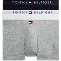 Tommy Hilfiger Underwear Bokserishortsit laivastonsininen / meleerattu harmaa / musta / valkoinen