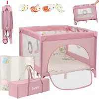 Lionelo MILLE PLUS Leikkikehä, Pink