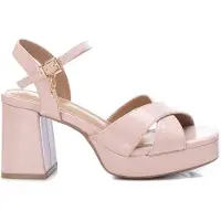 Xti for woman. 14235601-NUDE Sandals 142356 nude (41), 8 to 10 cm, Buckle, Casual, Party