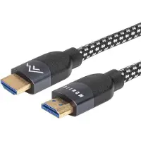 Montiss Hdmi 2.1 kaapeli 8k 60hz 4k 120hz 48gbps 0.5m kullatut liittimet