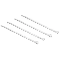 DeLOCK 18606, Nailon, Läpinäkyvä, 200 mm, 3,6 mm, 100 kpl