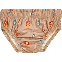 Playshoes Uimahousut vaaleanruskea / vaalea pinkki / kirkaanpunainen