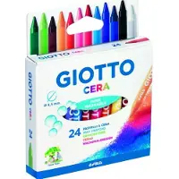 Giotto Cera Wax Crayons 24 pcs BL