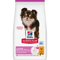 Hill's Pet Nutrition 2x6kg Adult Light Small & Mini Chicken koiranruoka