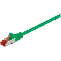 Goobay CAT 6 patch-kaapeli S/FTP (PiMF), vihreä