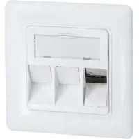 Logilink NK4055 - Unterputzdose für 3 Keystone-Module designkompatibel