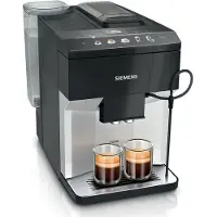 Siemens TP511D01, Espressokone, 1,9 L, Kahvipavut, Sisäänrakennettu jauhin, 1500 W, Metallinen, Hopea