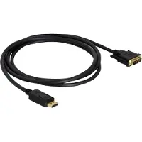 DeLOCK – Display Port Male to DVI 24 + 1 Male Passive, 5m, black (82593)