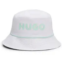 Hugo Kids Bucket Hat - White - 54