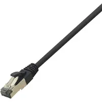 Logilink CQ8043S, 1,5 m, Cat8.1, RJ-45, Musta