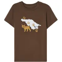 Isbjörn of Sweden Kids' Buddy Tee Chocolate 110/116