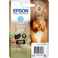 Epson T3785 378 Mustepatruuna vaalea cyan
