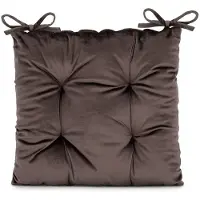 AmeliaHome Tumma ruskea 40×40 cm tyyny ALEKSA