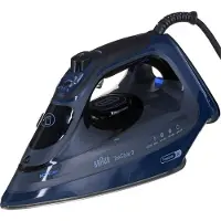 Braun TexStyle 9 SI 9682 DB -höyrysilitysrauta, 3200 W, 0,33 l, Dark Blue