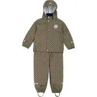 Viking Footwear Kids' Jolly Print Rainset Olive 92