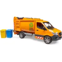 BRUDER MB Sprinter Municipal Garbage Truck roska-auto