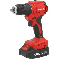 YATO akkuporakone 18V 45Nm + 18V 2 AH akku ja laturi sarja